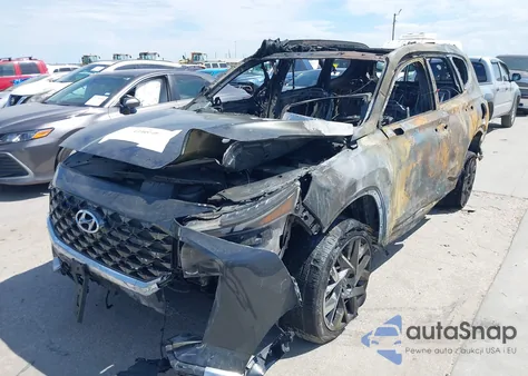 2023 Hyundai Santa Fe Calligraphy from USA, damaged, VIN 5NMS5DAL2PH503551